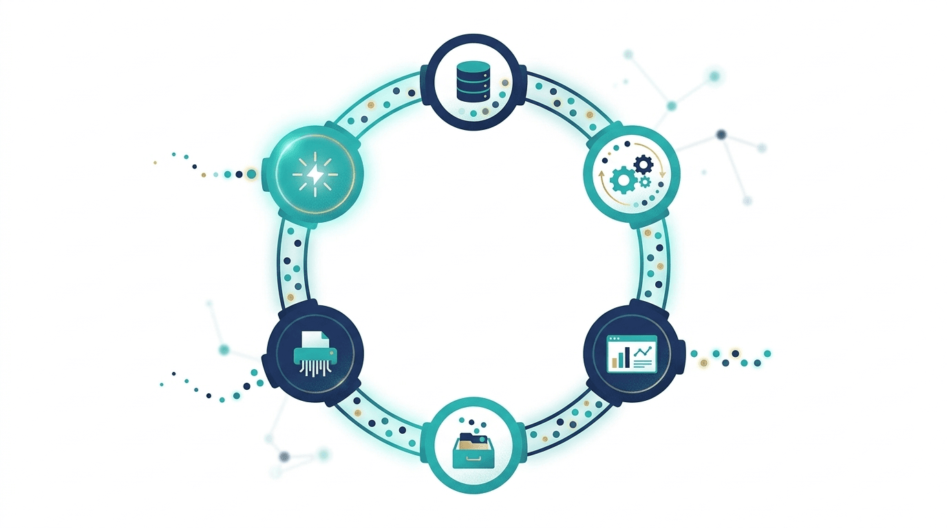The Data Lifecycle: How Information Flows Through Modern Organisations